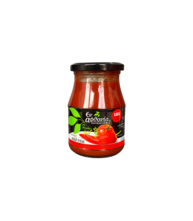 En Aftonia Sauce of sweet florin peppers and ripe tomatoes 330 gr