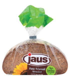 Jaus Brown German Style Seeded Sliced Bread 500G